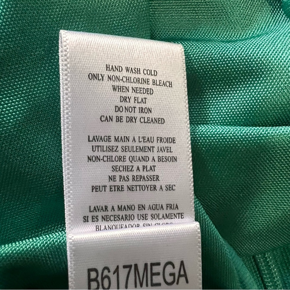 BCBGMAXAZRIA Emerald Green Mini Dress - Picture 6 of 7